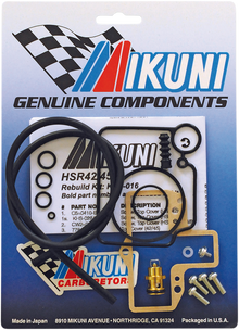 Mikuni HSR 42/45 Genuine Motorcycle Performance Carburetor Carb Rebuild Kit