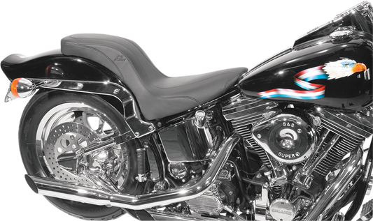 Mustang Day Tripper Seat 2006-17 Harley Softail Fat Boy Heritage Springer 76364