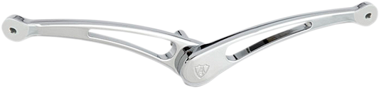 Arlen Ness Chrome Radius Heel Toe Shifter Lever Kit for 1997-2024 Harley Touring