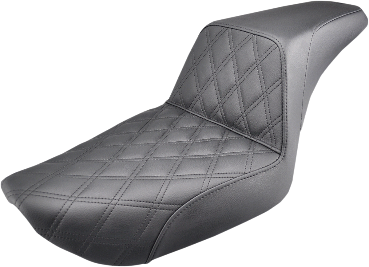 Saddlemen Step Up Front Lattice Gel Seat fits 1996-2003 Harley Dyna FXDL FXDX