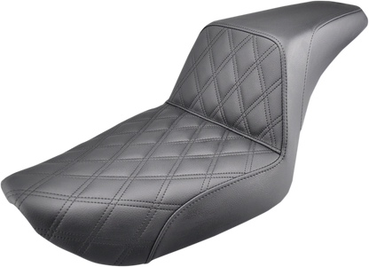 Saddlemen Step Up Front Lattice Gel Seat fits 1996-2003 Harley Dyna FXDL FXDX