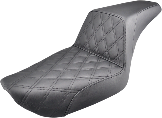 Saddlemen Step Up Front Lattice Gel Seat fits 1996-2003 Harley Dyna FXDL FXDX