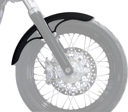 Klock Werks P-Tom 19" Motorcycle Front Fender 2006-2022 Harley Dyna Softail