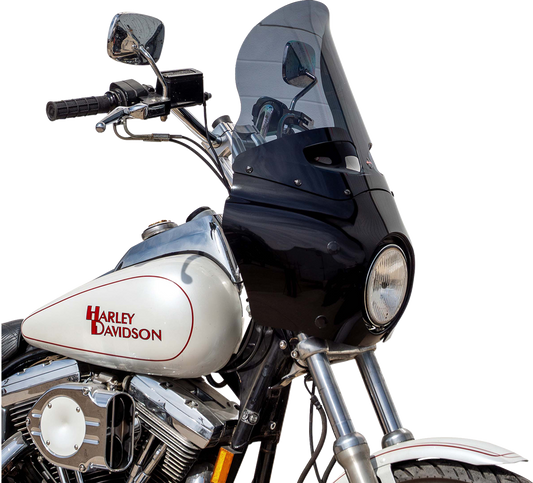Klock Werks 15" Flare Dark Smoke Road Warrior Fairing Motorcycle Windshield
