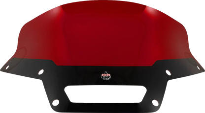 Klock Werks Kolor Flare 6" Red Windshield for 2022-2024 Harley Softail Low Rider