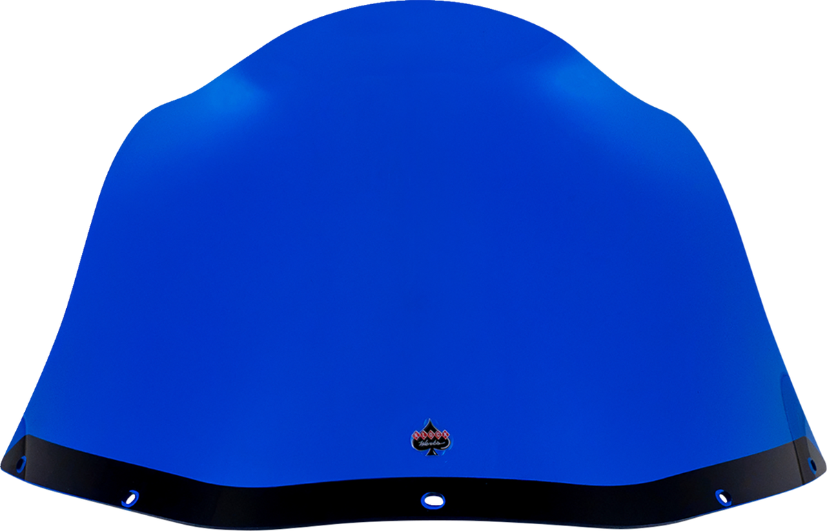 Klock Werks Kolor Flare 12.5" Blue Windshield fits Saddlemen S-RT Mini Fairing