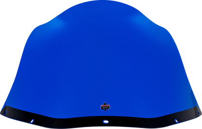 Klock Werks Kolor Flare 12.5" Blue Windshield fits Saddlemen S-RT Mini Fairing