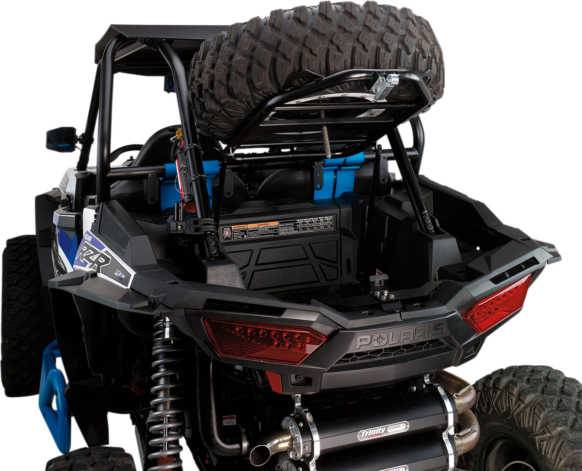 Moose Racing UTV Side by Side Spare Tire Carrier for 2014-2020 Polaris RZR 1000