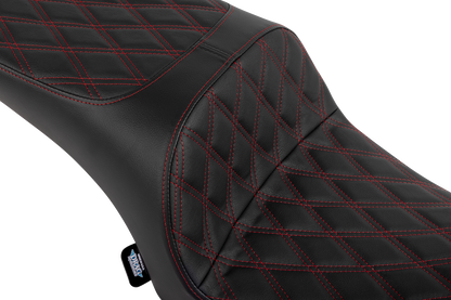 Drag Specialties Freedom Red Diamond Seat fits 20-25 Indian Challenger Chieftain