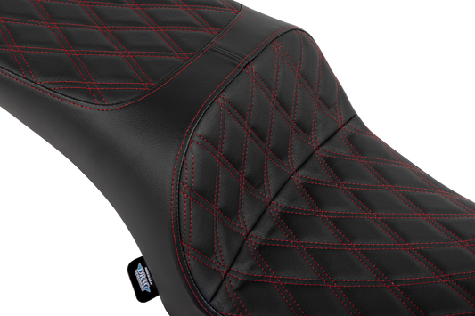 Drag Specialties Freedom Red Diamond Seat fits 20-25 Indian Challenger Chieftain