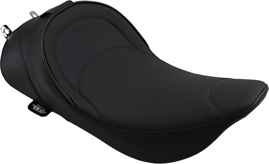 Drag Specialties Backrest Compatible Solo Seat for 1997-2007 Harley Touring FLHR