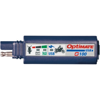 OptiMate USB Charger LED Motorcycle Battery Monitor O-100V3