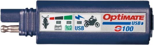 OptiMate USB Charger LED Motorcycle Battery Monitor O-100V3