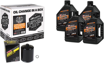 Maxima Racing Conventional 20W-50 Qick Oil Change Kit 1984-2022 Harley Sportster