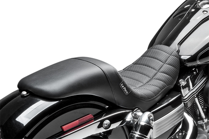 Le Pera Daytona Sport Flat Track Stitch Seat fits 2006-2017 Harley Dyna FXD