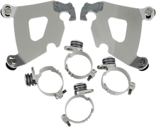 Memphis Shades Cafe Fairing & Polished Mount Kit 2006-2021 Harley Dyna Models