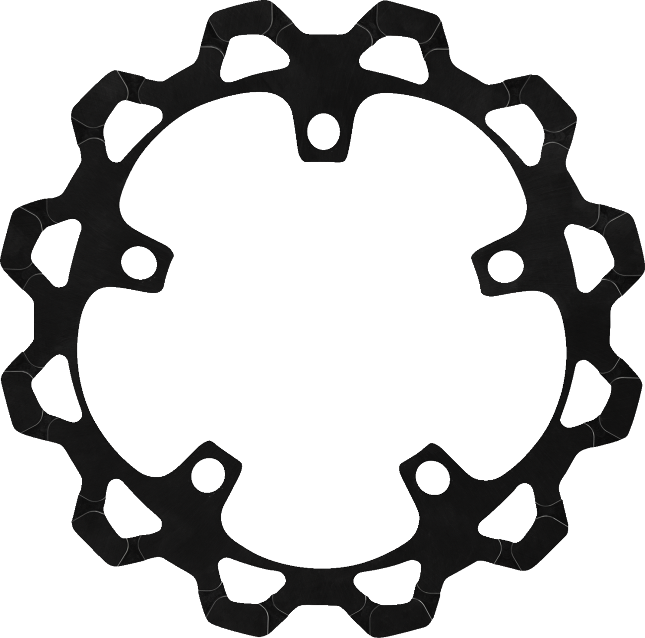 Lyndall Racing Enforcer Black Front Brake Rotor for 2021-2023 Harley Davidson