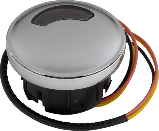 Drag Specialties Replacement Chrome Fuel Gauge for 08-25 Harley Touring Softail