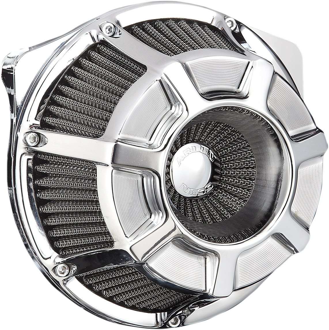 Arlen Ness Beveled Inverted Air Cleaner Kit fits 2008-17 Harley Dyna Touring FLS
