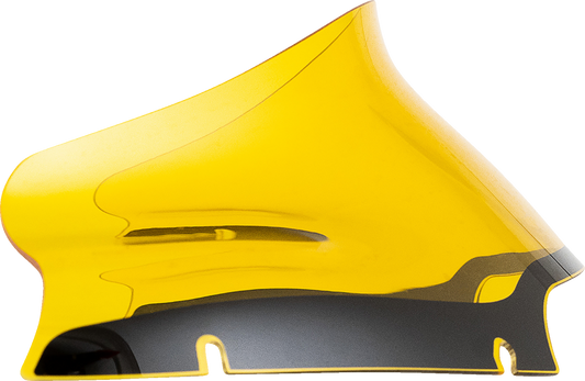 Klock Werks Kolor Flare 6" Yellow Windshield fits 2015-2023 Harley Road Glide