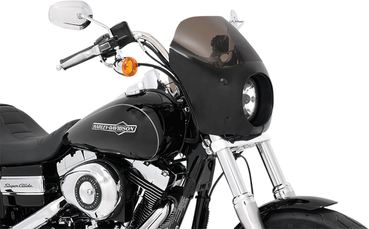 Memphis Shades Cafe Fairing & Polished Mount Kit 2014-2017 Harley Dyna Models
