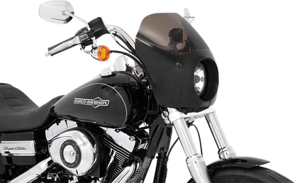 Memphis Shades Cafe Fairing & Polished Mount Kit 2006-2021 Harley Dyna Models