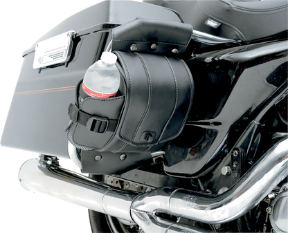 Saddlemen Twist Lock Saddlebag Pouches Drink Cup Holder 1984-2022 Harley Touring