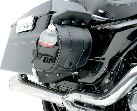 Saddlemen Twist Lock Saddlebag Pouches Drink Cup Holder 1984-2022 Harley Touring