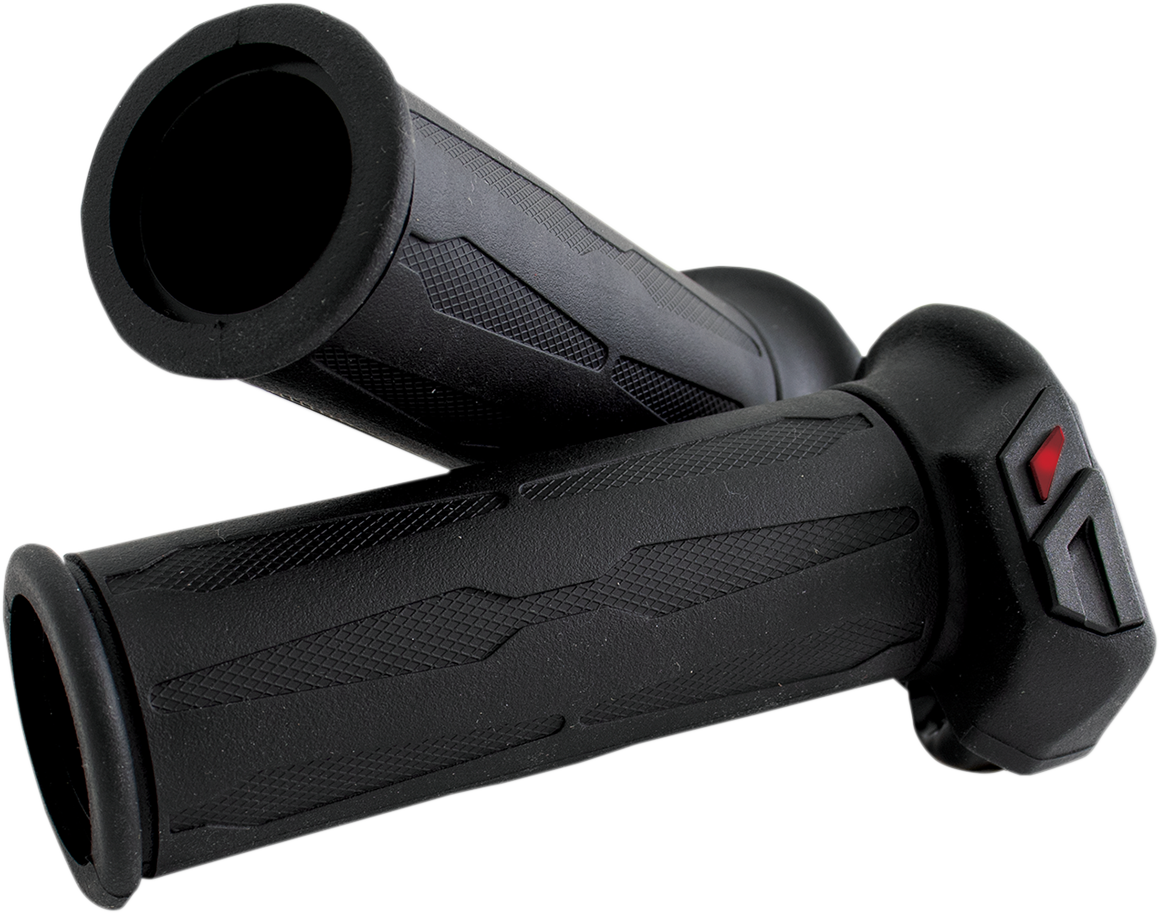 Koso Apollo 120mm x 7/8" Universal Black Heated Handlebar Grips Street Offroad