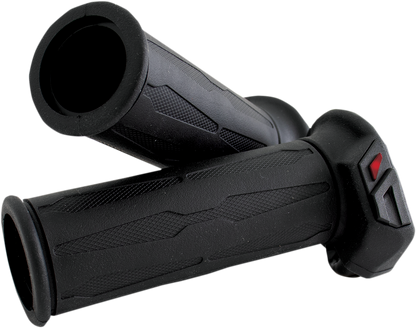 Koso Apollo 120mm x 7/8" Universal Black Heated Handlebar Grips Street Offroad