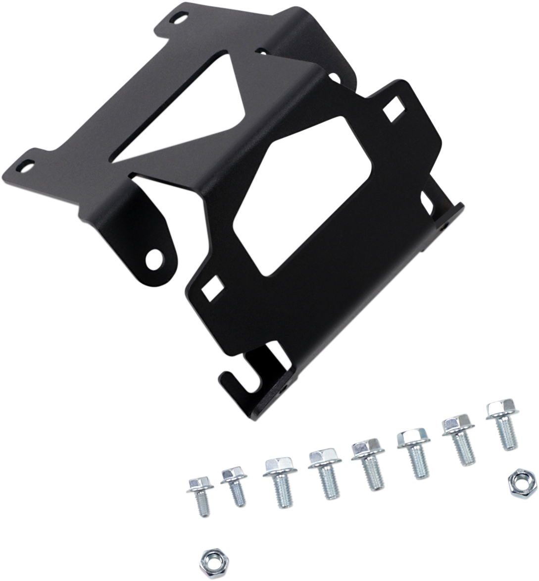 Moose Utility Black ATV Front Winch Mount Kit 2014-2022 Honda Rancher Foreman