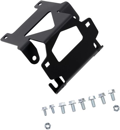 Moose Utility Black ATV Front Winch Mount Kit 2014-2022 Honda Rancher Foreman