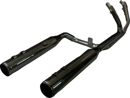 Khrome Werks 2-2 Eclipse Dominator Exhaust System fits 2009-2016 Harley Touring
