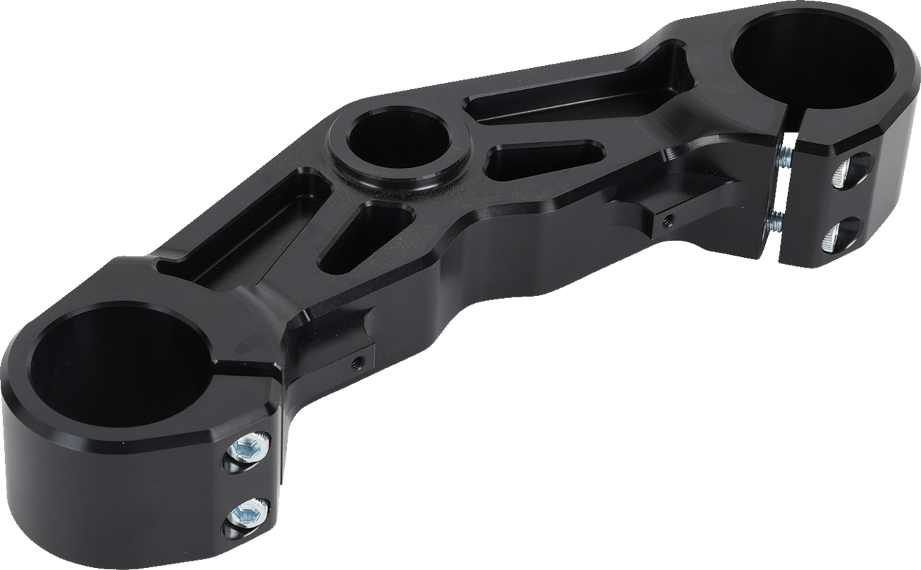 Thrashin Supply Black Bottom Triple Tree for 2024 Harley Road Glide FLTRX