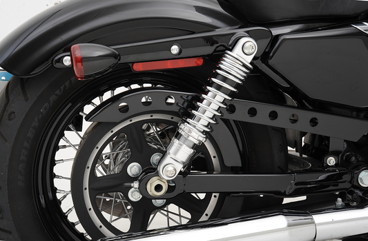 Drag Specialties Chrome Premium 10.5" Rear Shocks 1991-2017 Harley Dyna Models