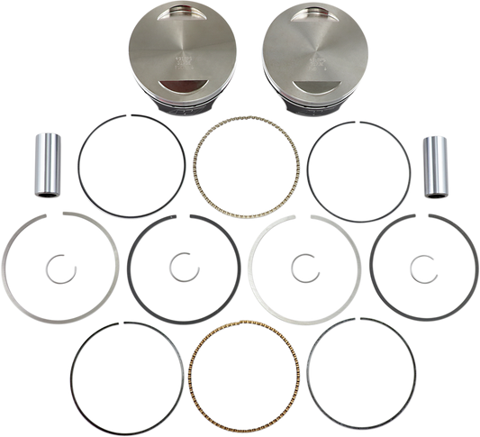 Wiseco High Performance Forged Piston Kit 07-17 Harley Softail Touring FLHX FLS