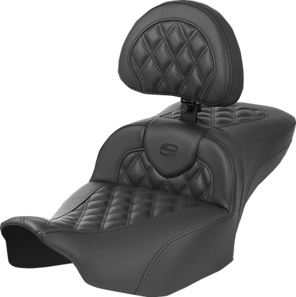 Saddlemen Roadsofa Heated Extended Seat fits 2023-2026 Harley Road Street Glide