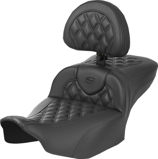 Saddlemen Roadsofa Heated Extended Seat fits 2023-25 Harley Road Street Glide