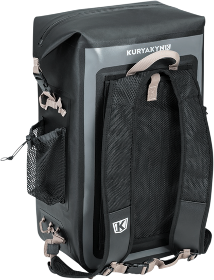 Kuryakyn 5173 Torke 25L Thermoplastic Motorcycle Riding Casual Backpack
