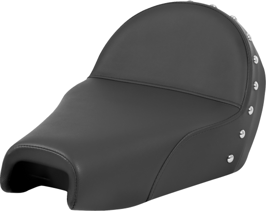 Saddlemen Smooth Studded Solo Gel Seat fits 2004-2022 Harley Davidson Sportster