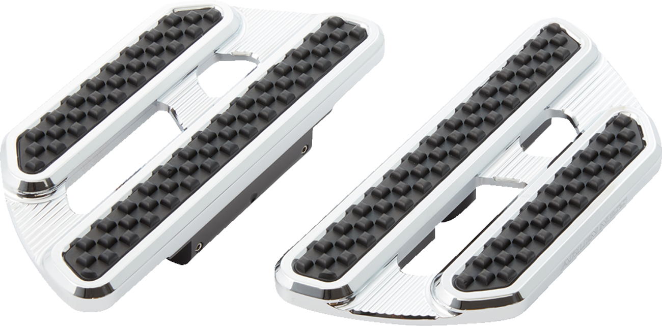 Arlen Ness Method Chrome Passenger Floorboards 1980-2024 Harley Touring Models