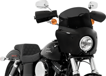 Memphis Shades Road Warrior 9" Dark Smoke Fairing Windshield for Harley Davidson