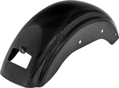 Saddlemen Carbon Fiber Gloss Rear Fender fits 2018-2025 Harley Softail Low Rider