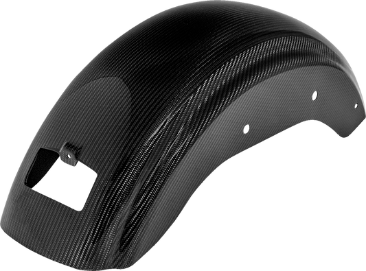 Saddlemen Carbon Fiber Gloss Rear Fender fits 2018-2025 Harley Softail Low Rider