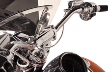 Thrashin Supply Chrome 6.5" Pullback Motorcycle Handlebar Risers for Harley