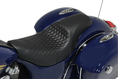 Mustang Shope Tripper Diamond Stitch Seat 2014-2023 Indian Chieftain Dark Horse