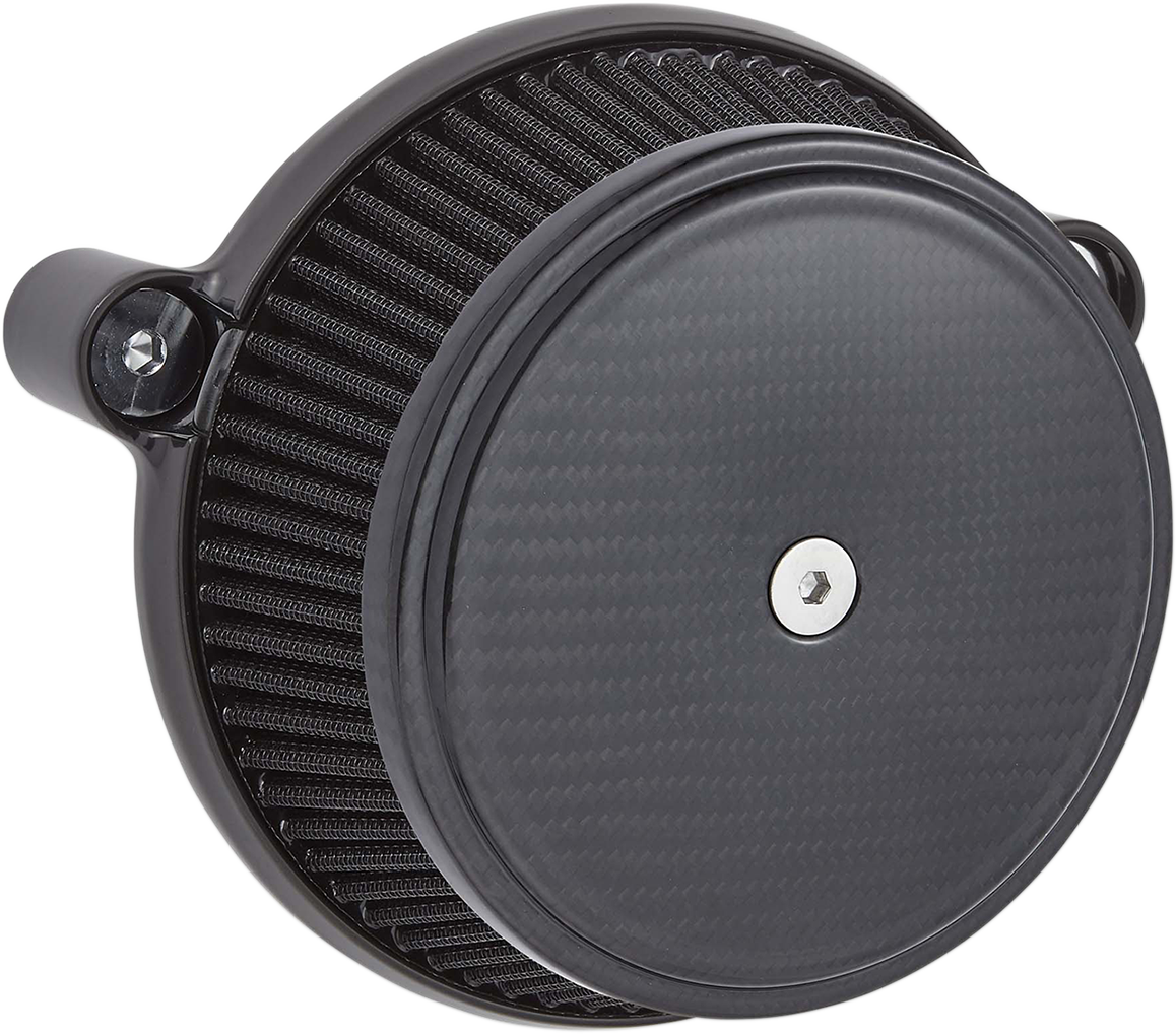Arlen Ness Black Carbon Big Sucker Air Cleaner Filter Kit 1999-17 Harley Touring