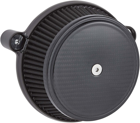 Arlen Ness Black Carbon Big Sucker Air Cleaner Filter Kit 1999-17 Harley Touring