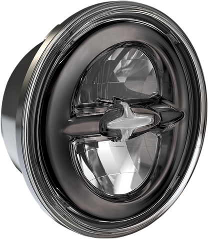 Drag Specialties Dark Chrome LED Premium 5 3/4" Reflector Style Front Headlight