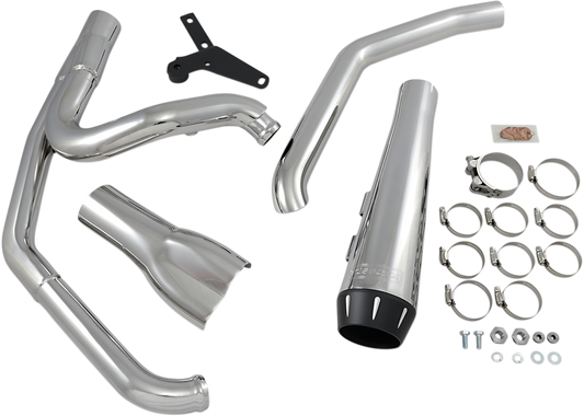 Bassani Road Rage 2-1 Exhaust 2018-2021 Harley Softail Fat Boy Breakout FLFB
